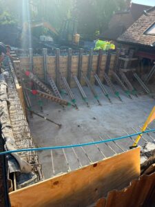 Basement construction in Beaconsfield, Buckinghamshire – project photo 16