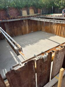 Basement construction in Beaconsfield, Buckinghamshire – project photo 32